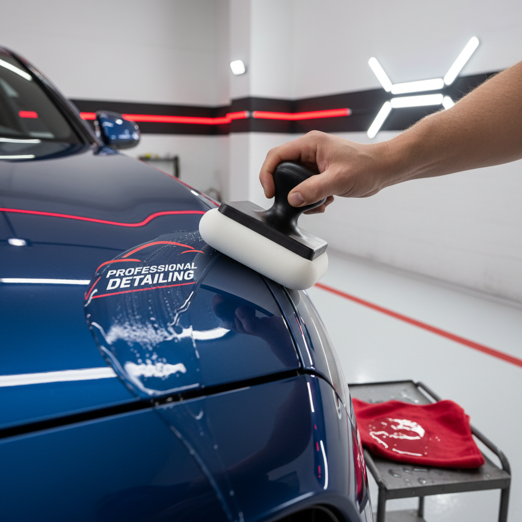 Ceramic coating application